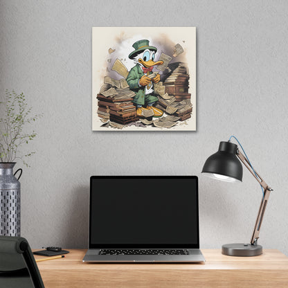 Rich as Duck Polyester Canvas