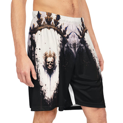 Skully A Basketball Shorts (AOP)