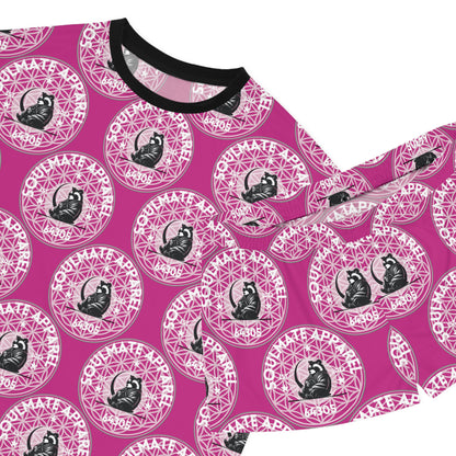 Soulmate Apparel Tanuki Cotton Candy Bubble Gum PJs