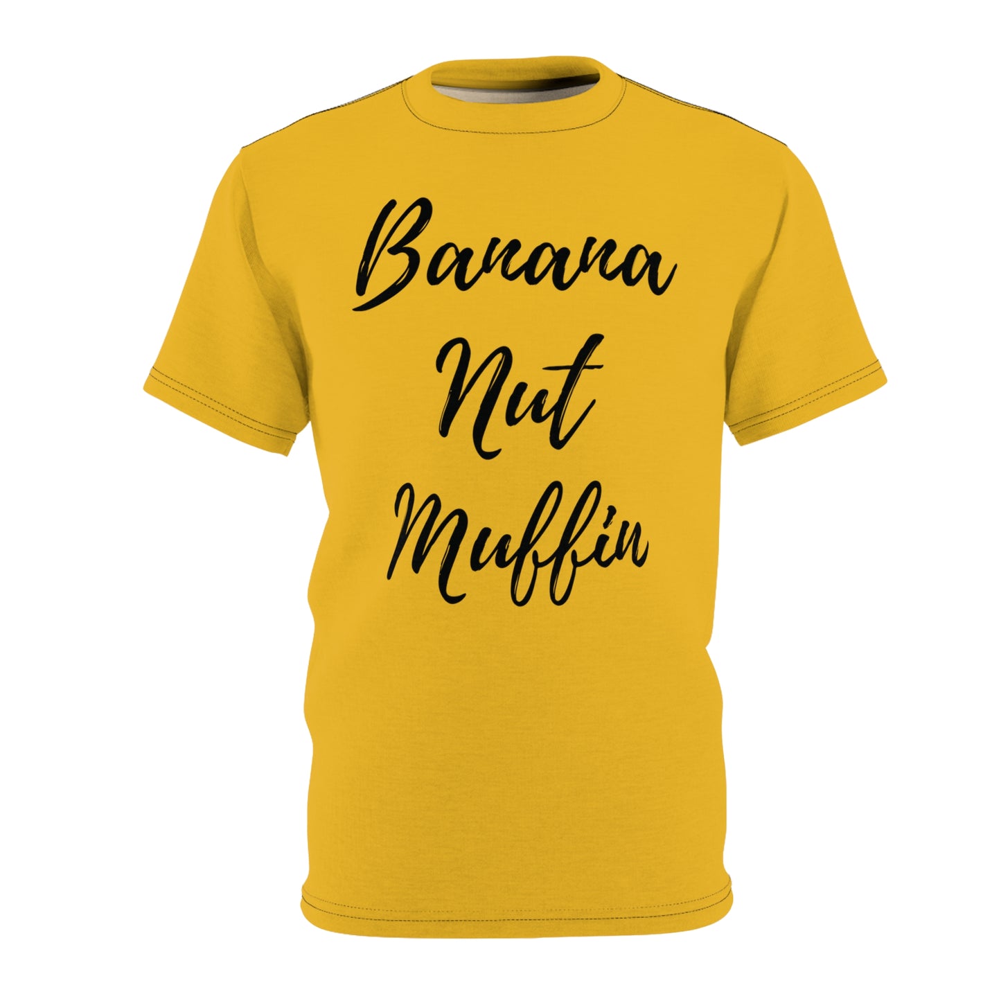 Halloween Costume Banana Nut Muffin Unisex Cut & Sew Tee (AOP)