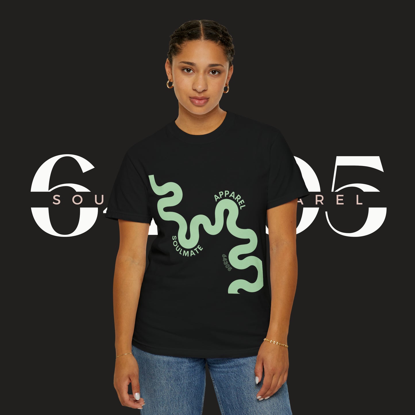 Soulmate Apparel Sage Meander Tee