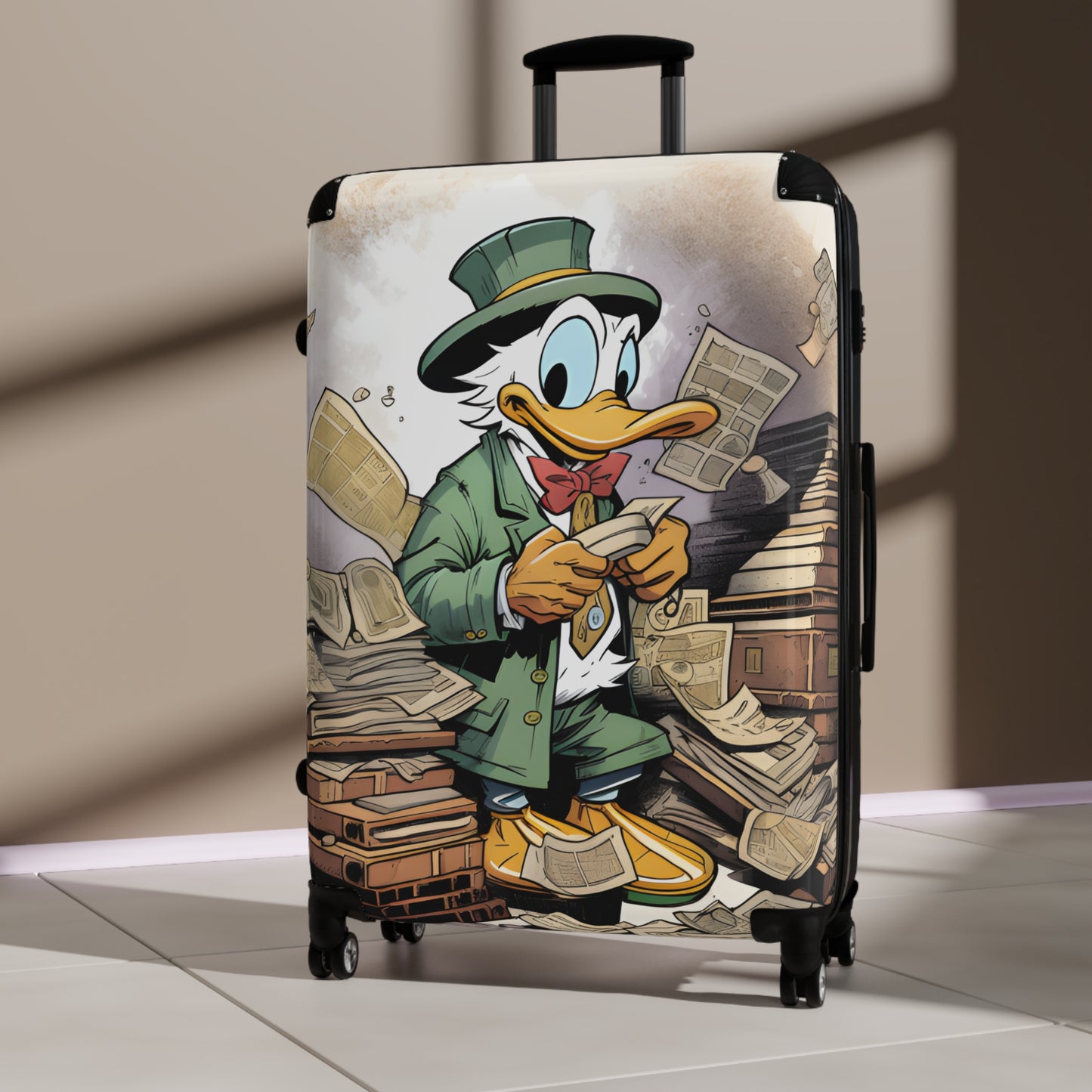 Rich as Duck Suitcase