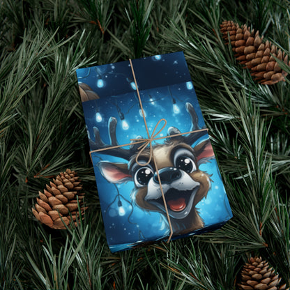 Reindeer C Gift Wrap