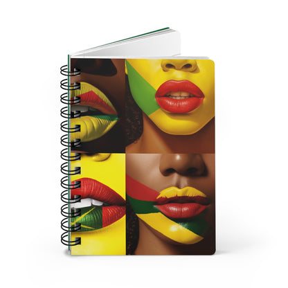 BHE Lips Lips A Spiral Bound Journal