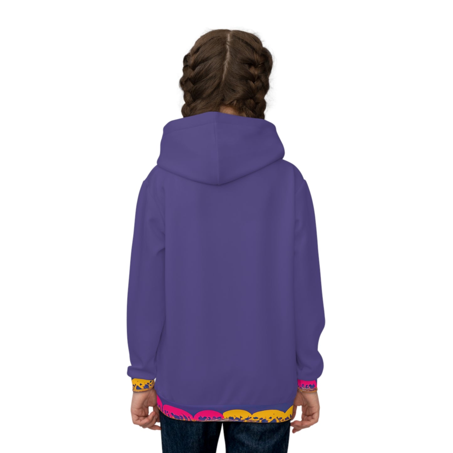 Mightier than the Sword B Children's Hoodie (AOP)