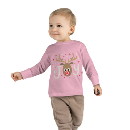 In Joy A Toddler Long Sleeve Tee