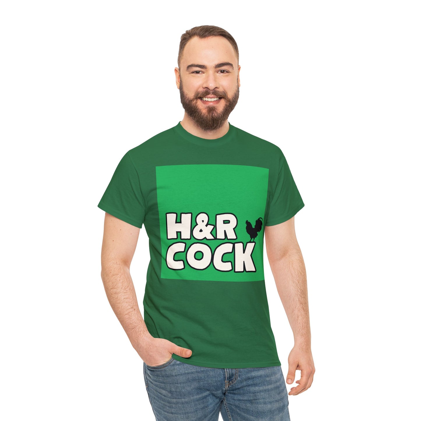 HR-A 2 Green Unisex Heavy Cotton Tee