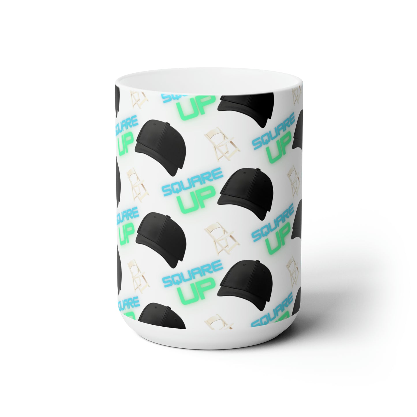 Riverside Rumble Like A Mug Square Up Ceramic Mug 15oz