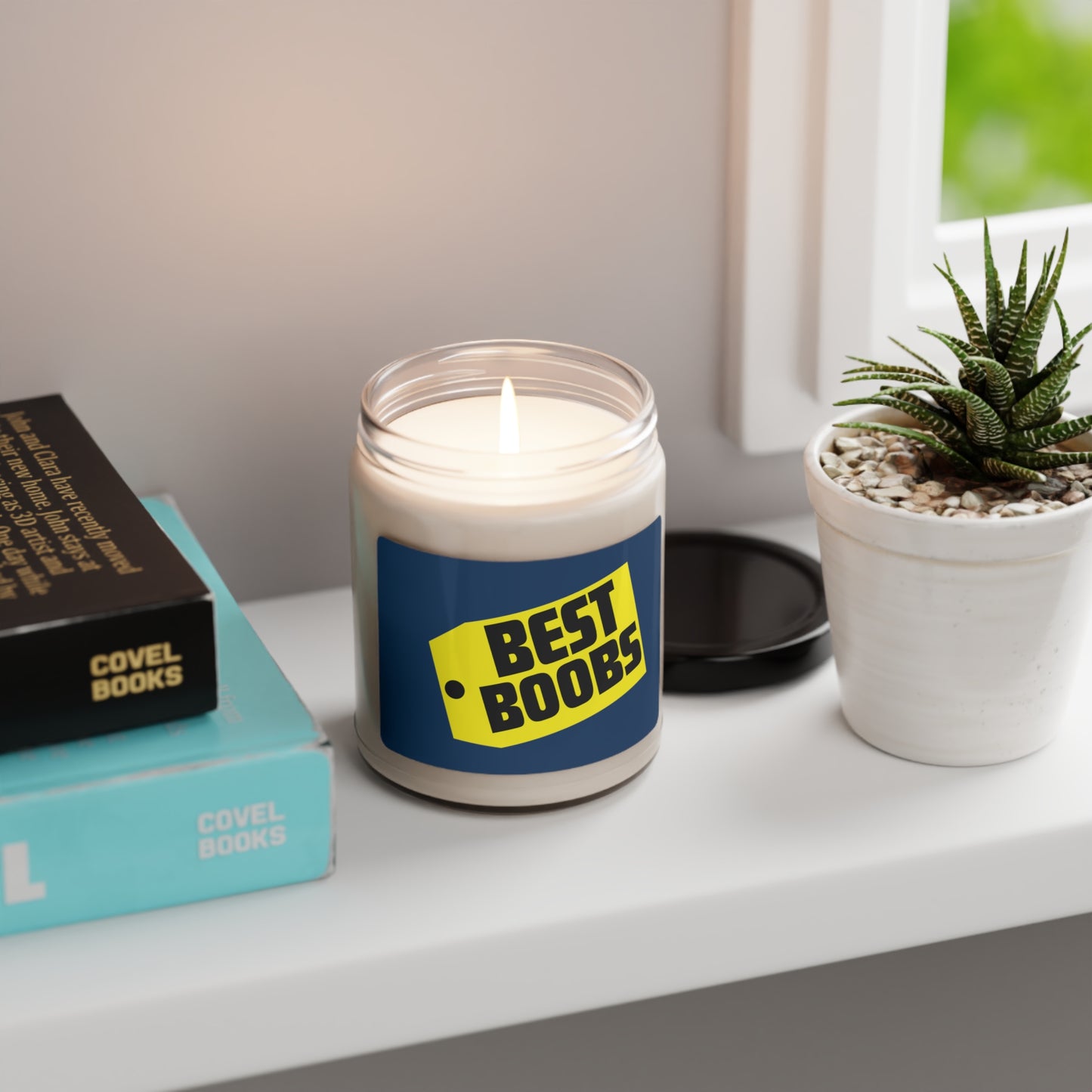 Best BOOBS Scented Soy Candle, 9oz