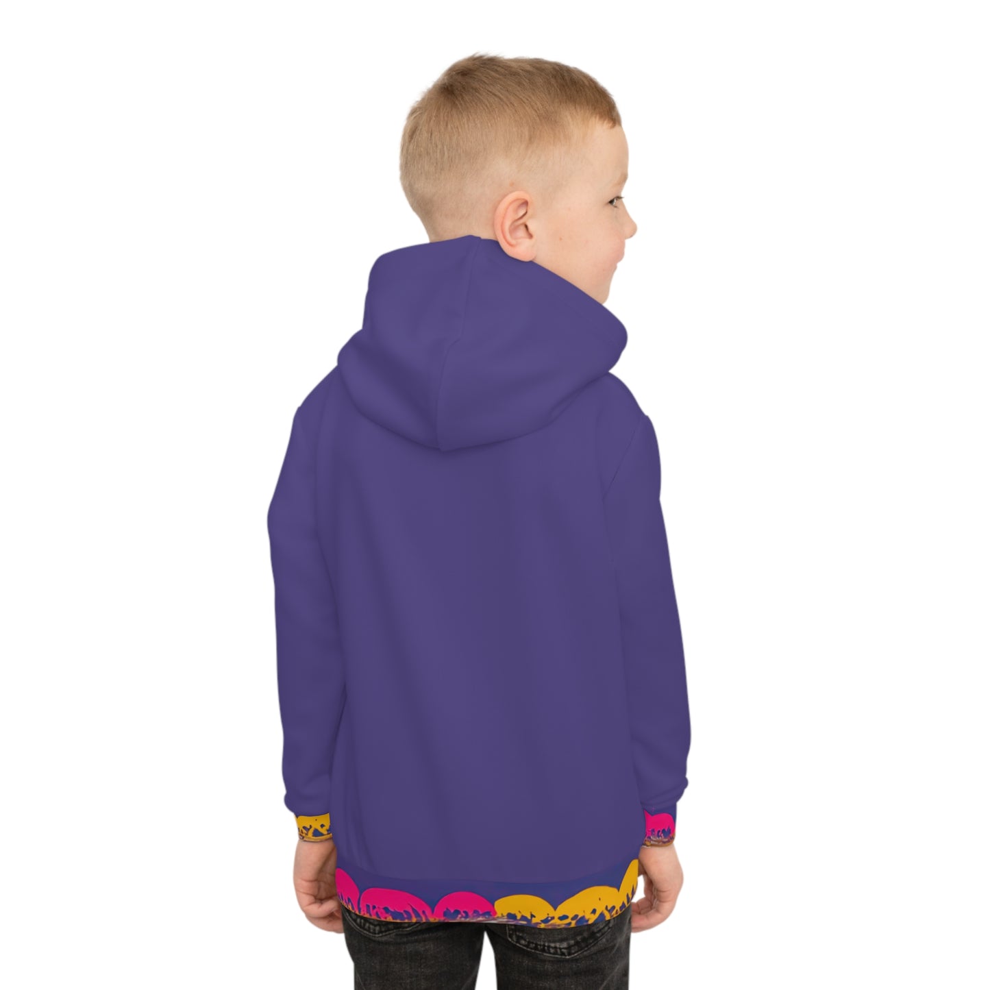 Mightier than the Sword B Children's Hoodie (AOP)