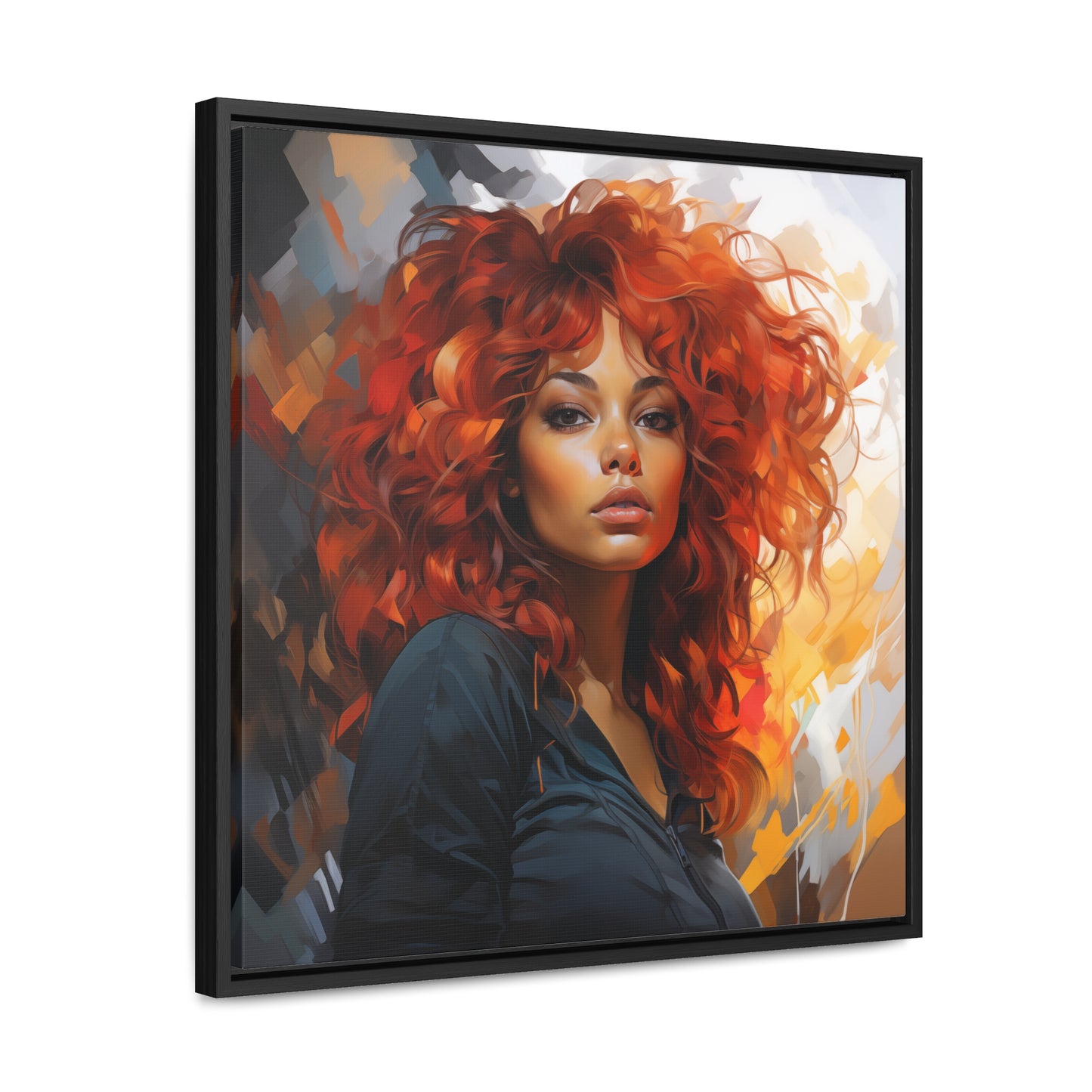 Rivera Gallery Canvas Wraps, Square Frame