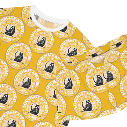 Soulmate Apparel Tanuki Cotton Candy Banana PJs