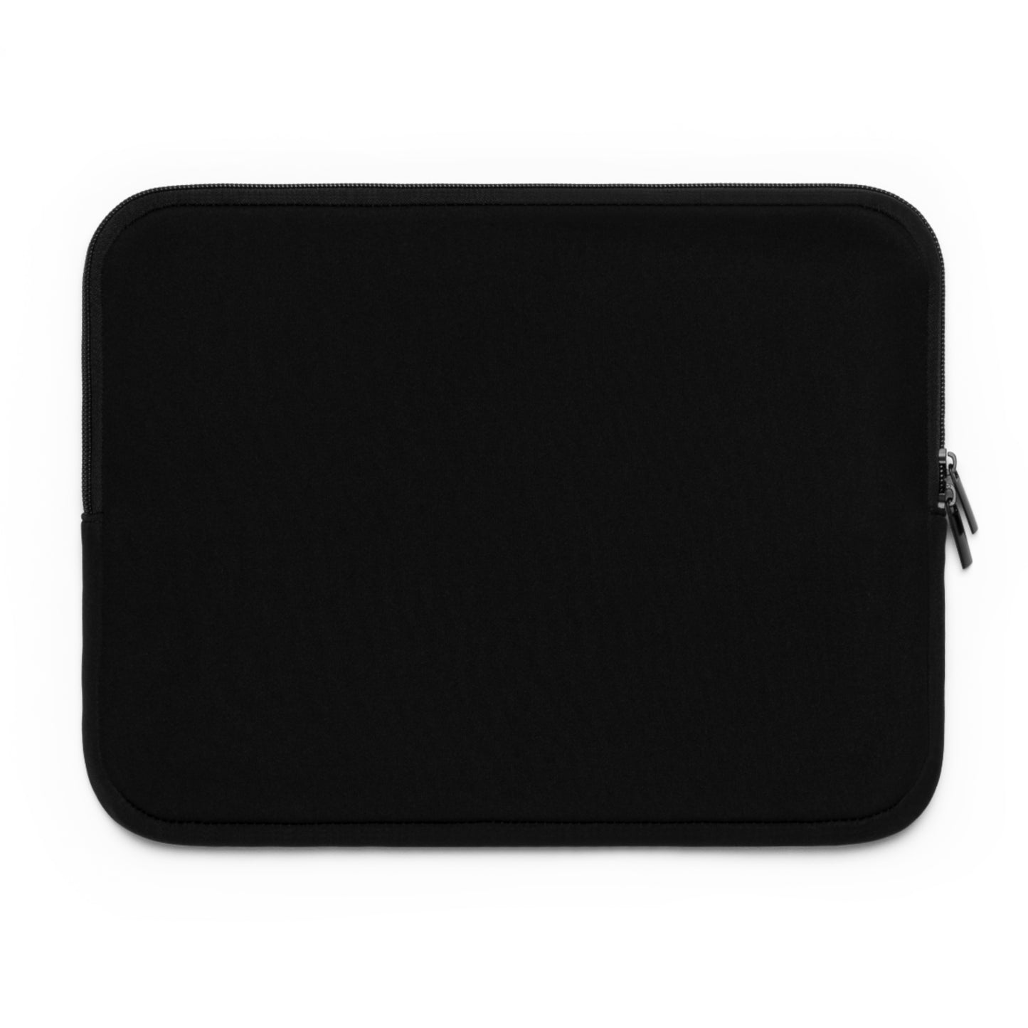 Soulmate Apparel Tanuki White Text Black Laptop Sleeve