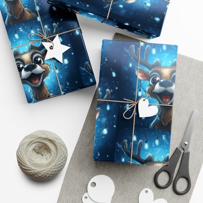 Reindeer C Gift Wrap