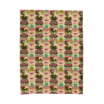 Fall Picnic 3 Velveteen Plush Blanket