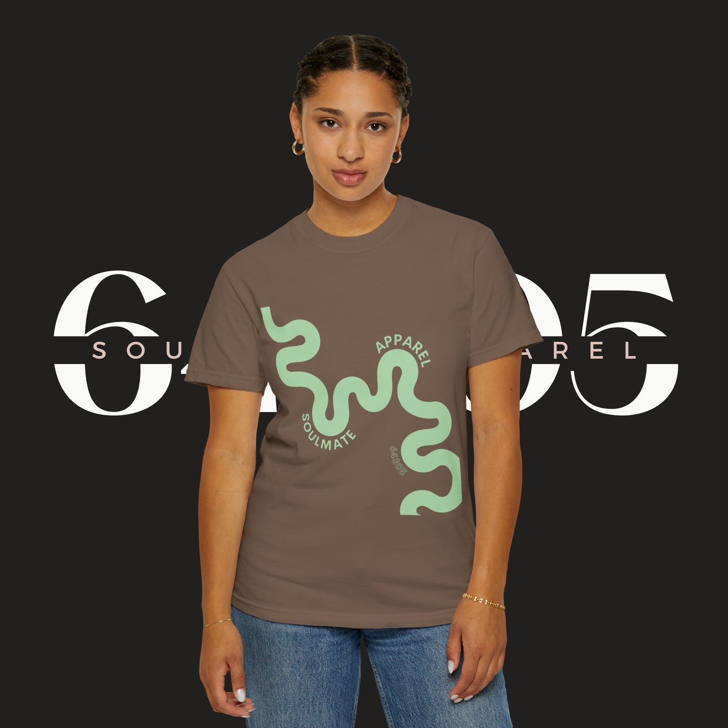 Soulmate Apparel Sage Meander Tee