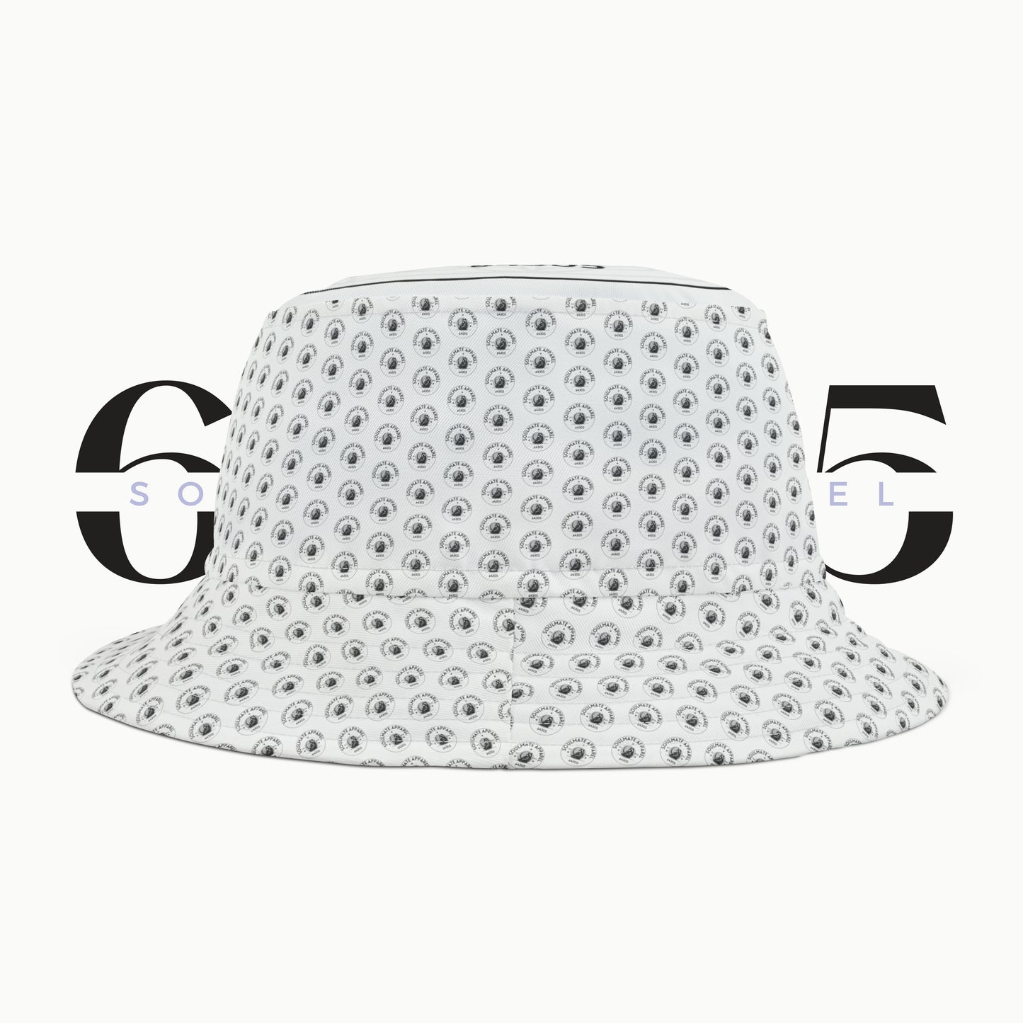 Soulmate Apparel Tanuki White Bucket Hat