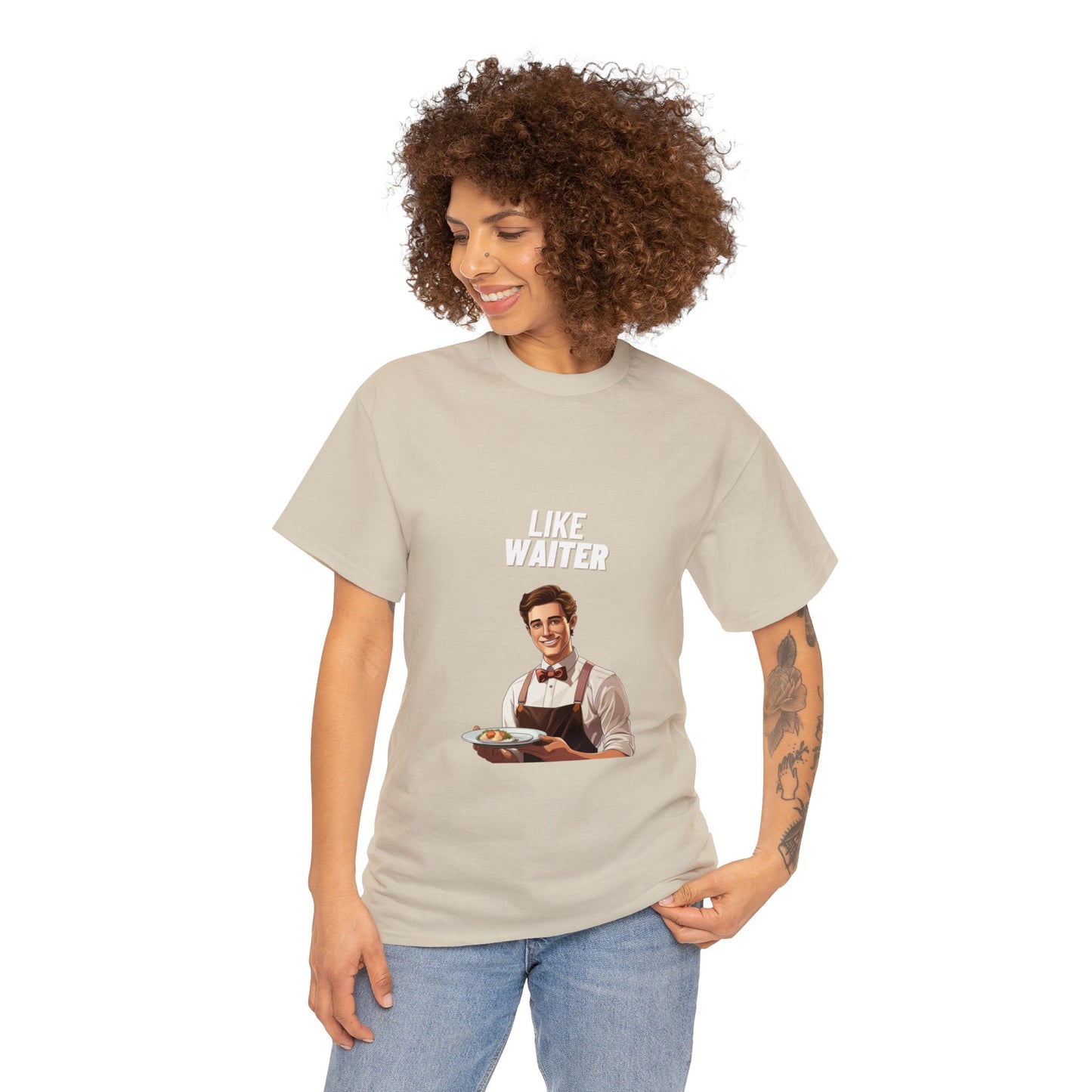 Like Waiter Unisex Heavy Cotton Tee