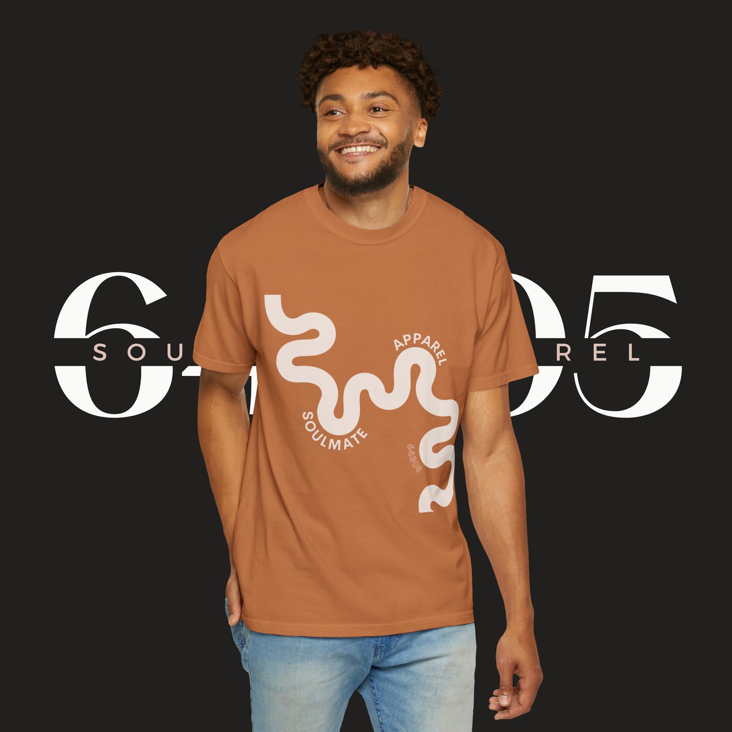 Soulmate Apparel Camel Meander Tee