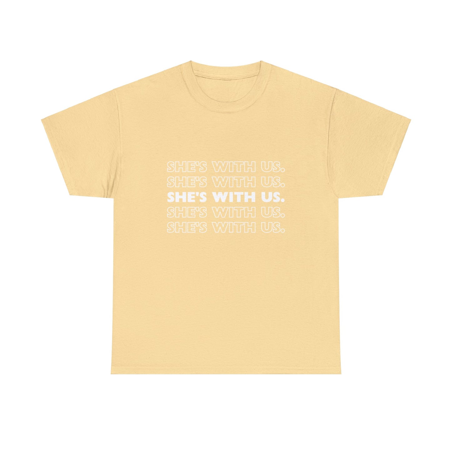 ATN She's With Us Unisex Heavy Cotton Tee