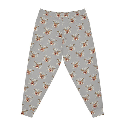 In Joy D Reindeer Athletic Joggers (AOP)