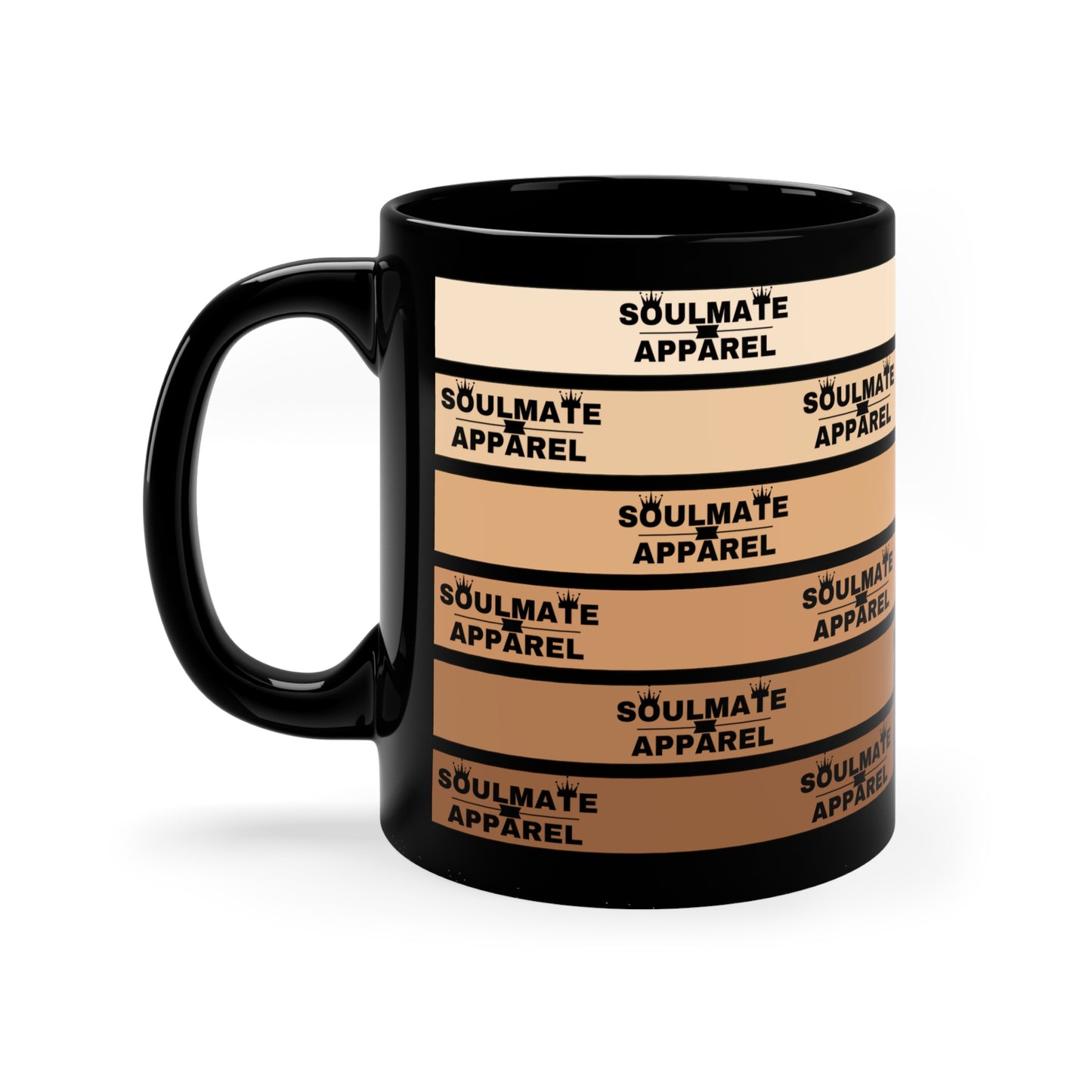 Soulmate Apparel Black Coffee Mug