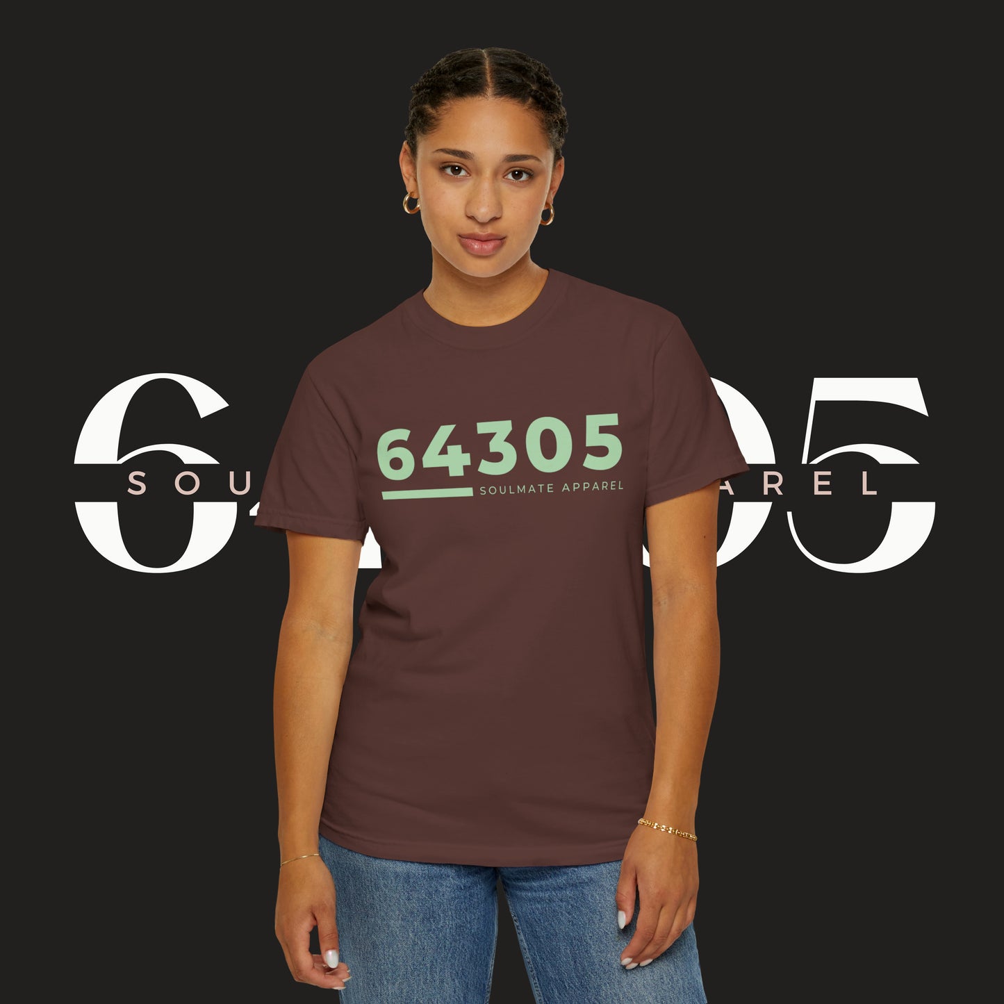 Soulmate Apparel Sage Under Line Tee