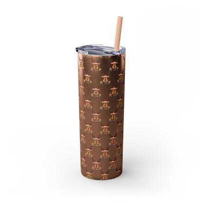 In Joy Chase Skinny Tumbler with Straw, 20oz