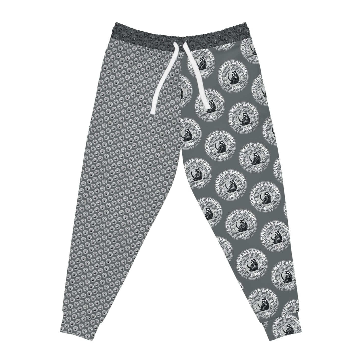 Soulmate Apparel Tanuki Grey Athletic Joggers