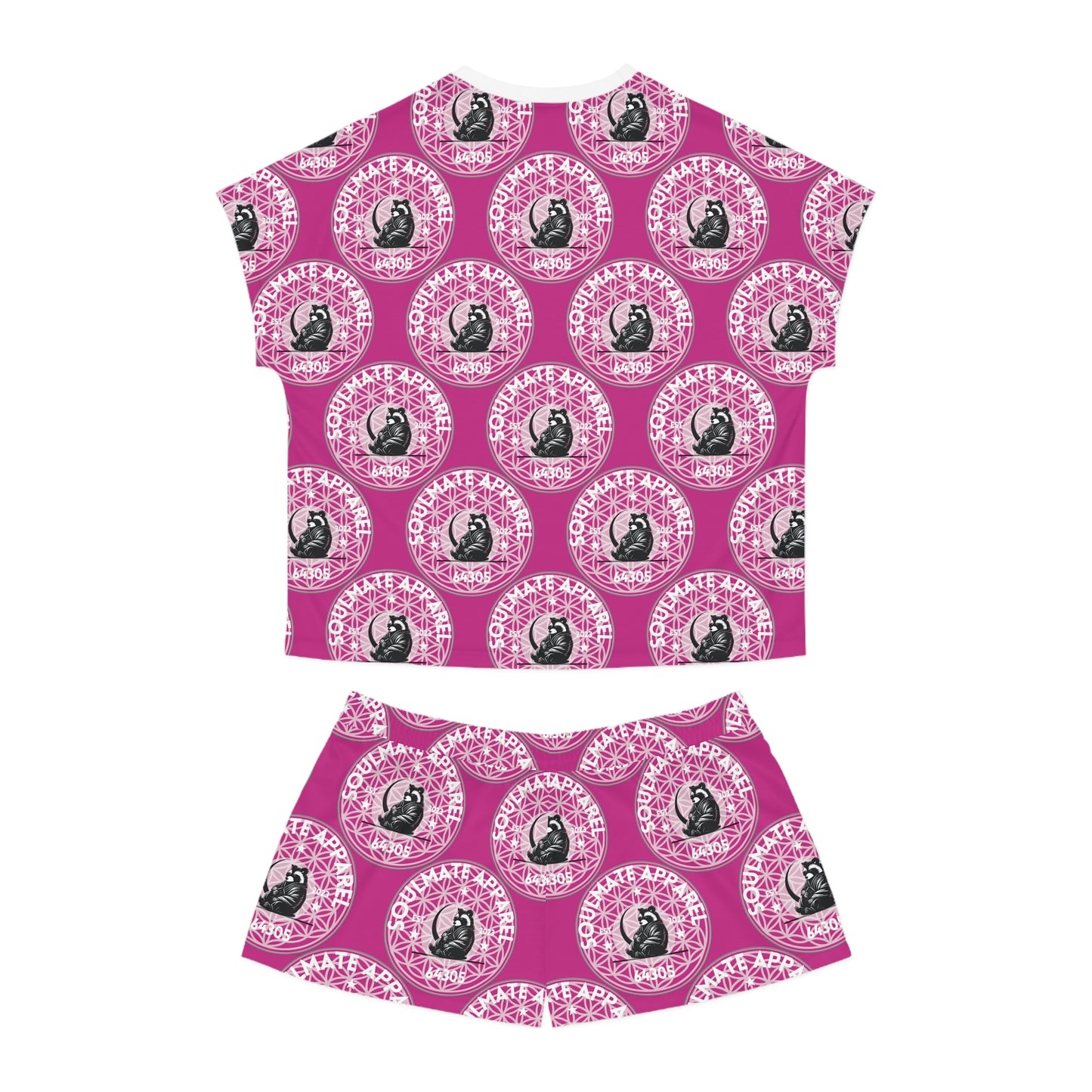 Soulmate Apparel Tanuki Cotton Candy Bubble Gum PJs