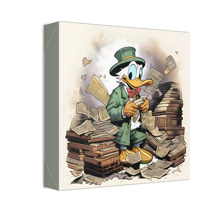 Rich as Duck Polyester Canvas