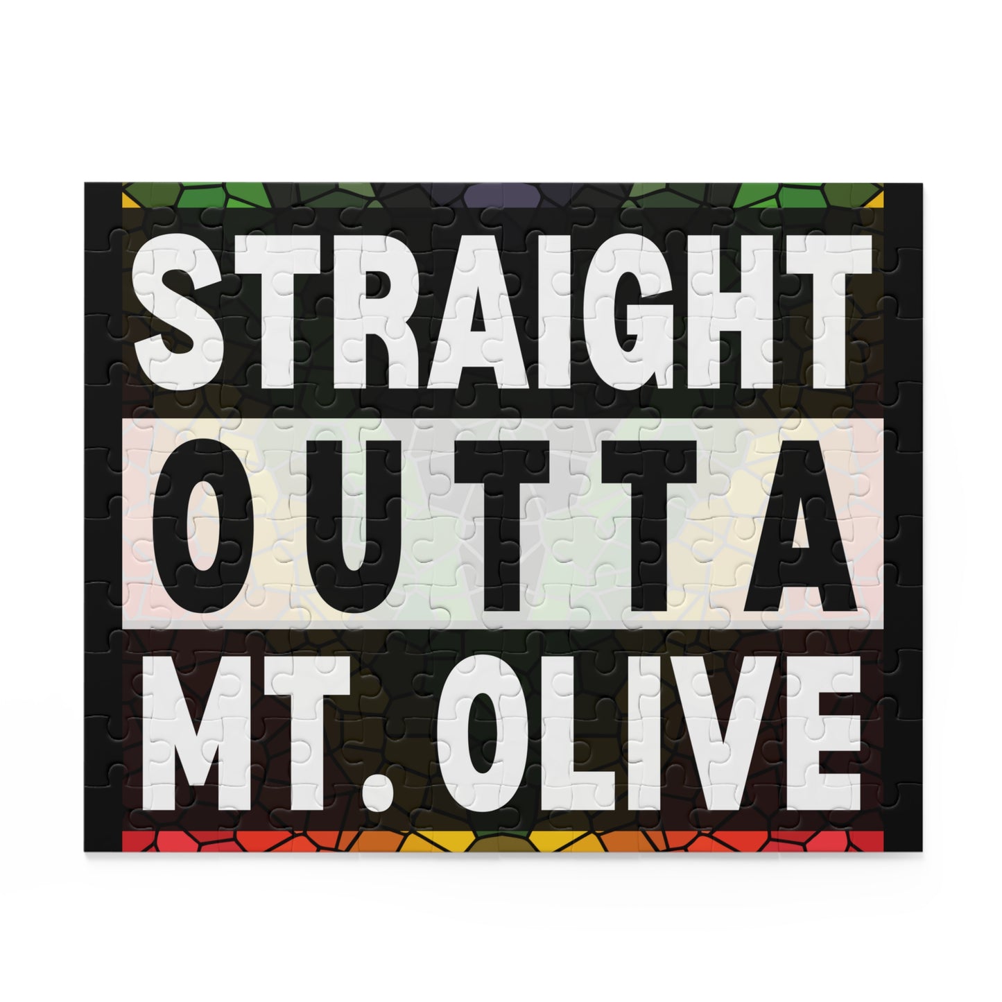 Straight Outta ... Mt Olive Puzzle (120, 252, 500-Piece)