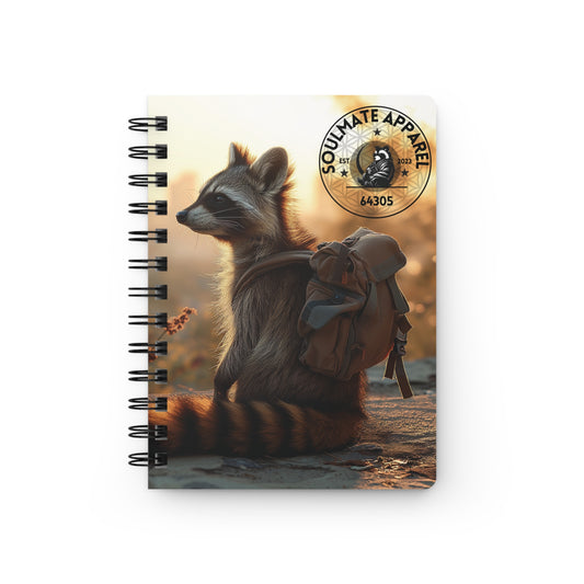 Soulmate Apparel Tanuki D Spiral Bound Journal