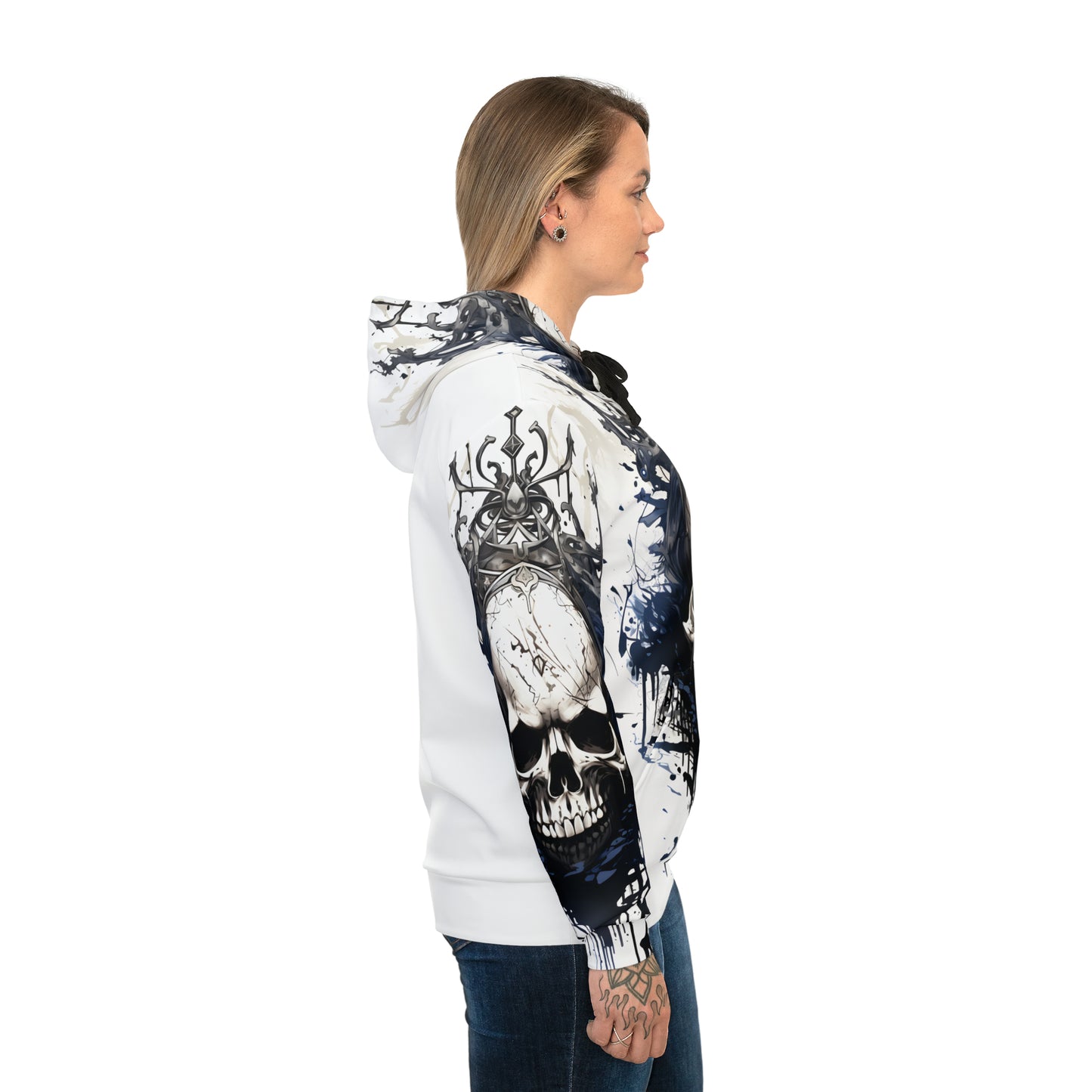 Sudadera con capucha deportiva Halloween H (AOP)