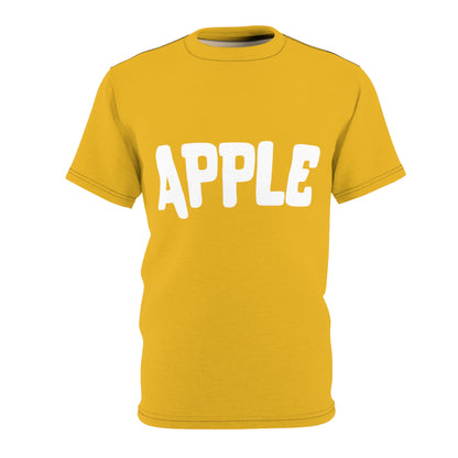 Disfraz de Halloween Golden Delicious Apple Camiseta unisex cortada y cosida (AOP)