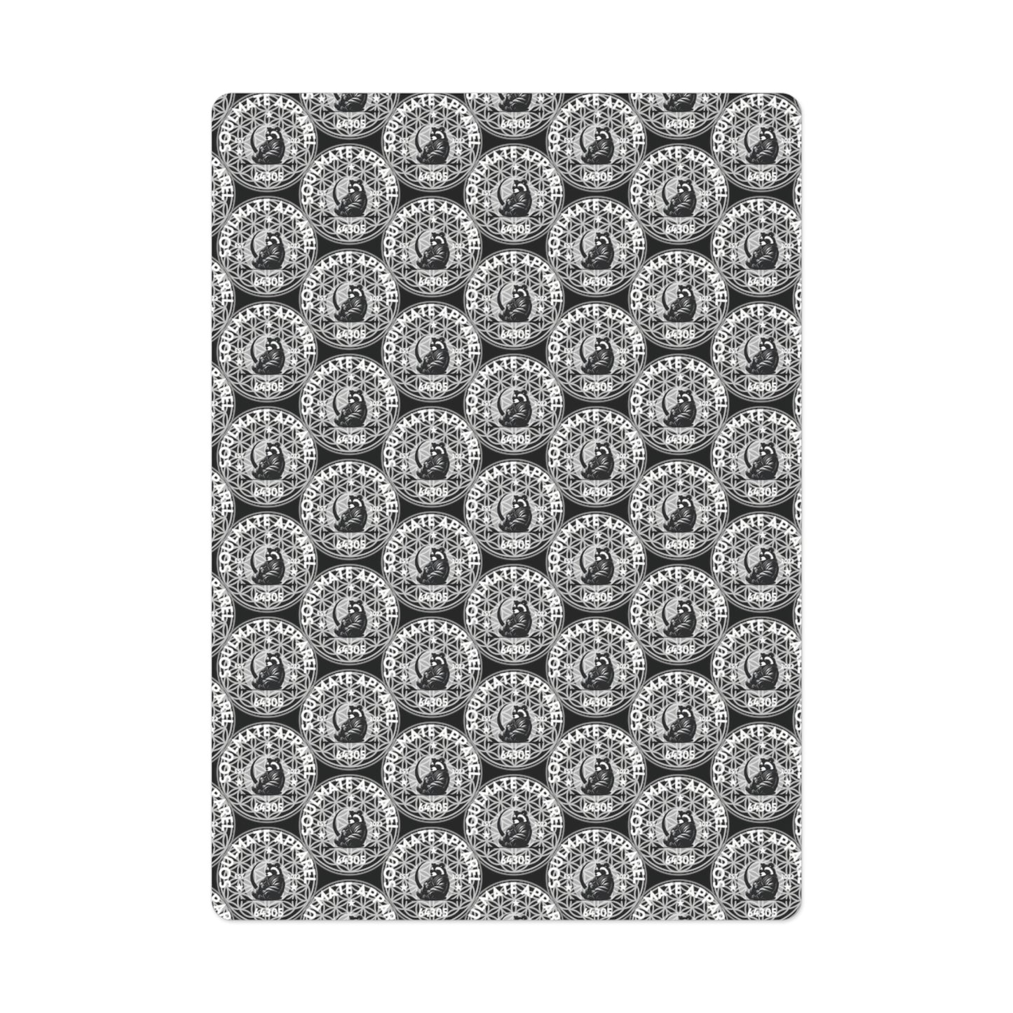 Soulmate Apparel Tanuki Black Poker Cards