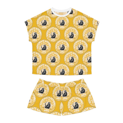 Soulmate Apparel Tanuki Cotton Candy Banana PJs