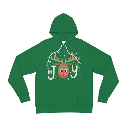 In Joy B Reindeer Fashion Hoodie (AOP)