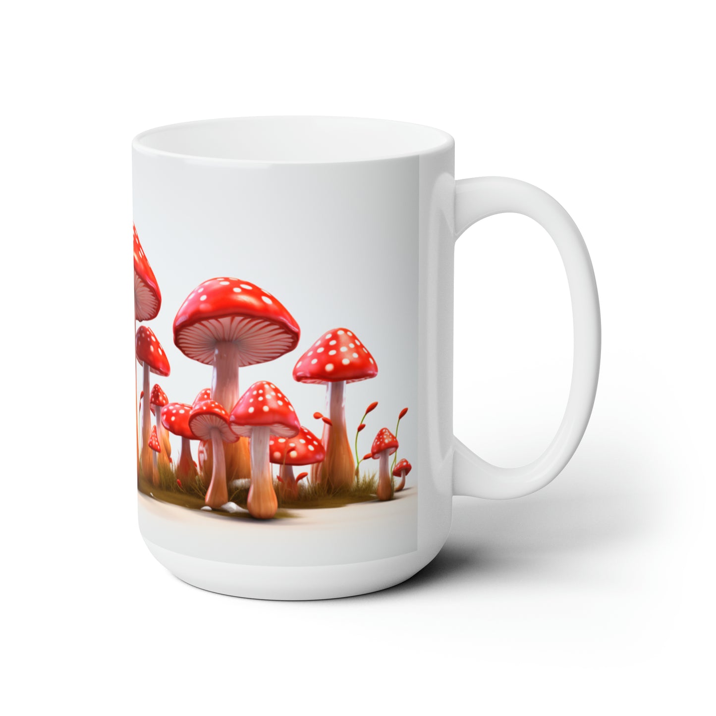 Like A Mug Mushrooms 1 Ceramic Mug 15oz