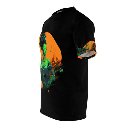 Halloween Witch C Unisex Cut & Sew Tee (AOP)