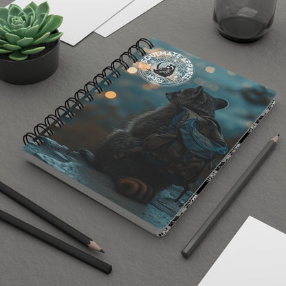 Soulmate Apparel Tanuki A Spiral Bound Journal