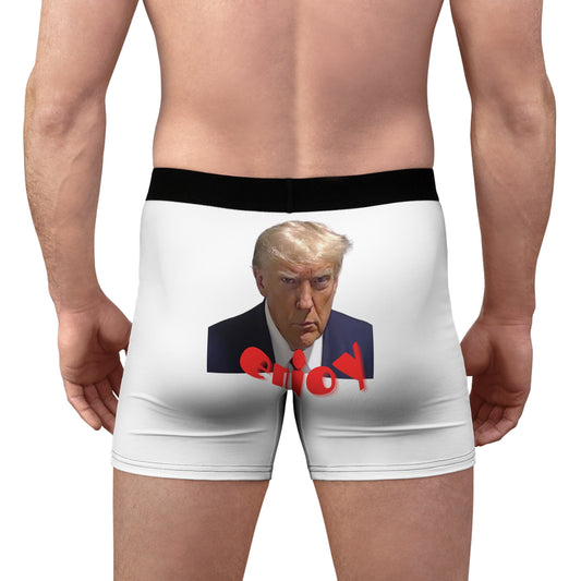 Trump Enjoy Men's Boxer Briefs (AOP)