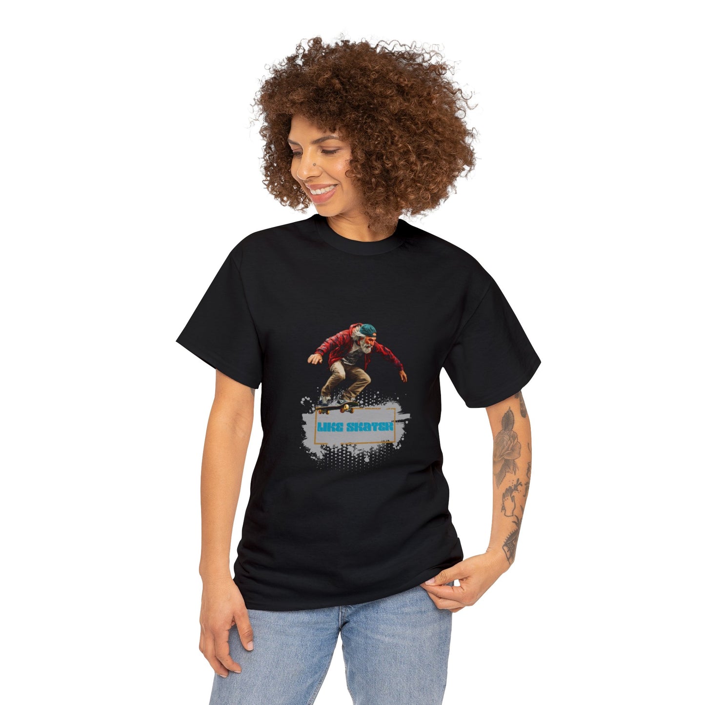 Like Skater Unisex Heavy Cotton Tee