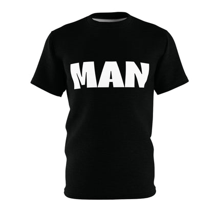 Halloween Costume Black Man Unisex Cut & Sew Tee (AOP)