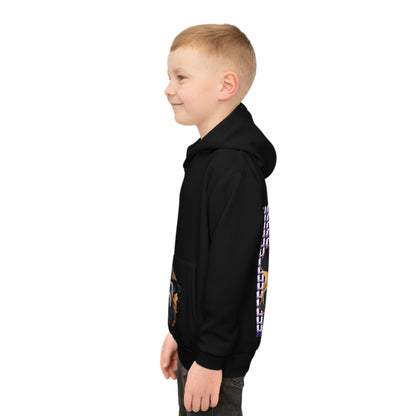 Happy Howl-oween Pitbull Children's Hoodie (AOP)