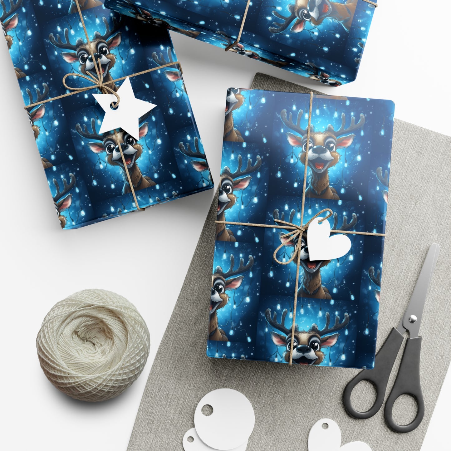 Reindeer C Gift Wrap