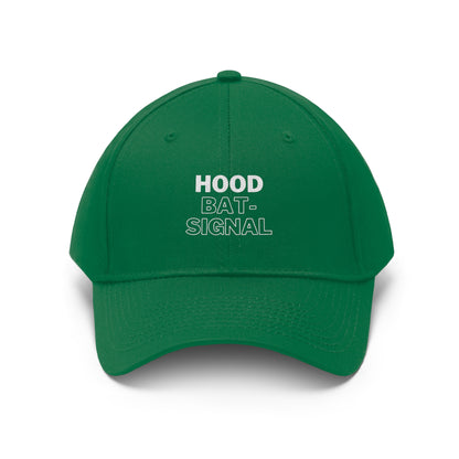 Riverside Rumble Hood Black Hat Unisex Twill Hat