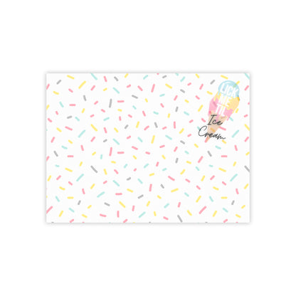 Ice Cream B Post-it® Note Pads