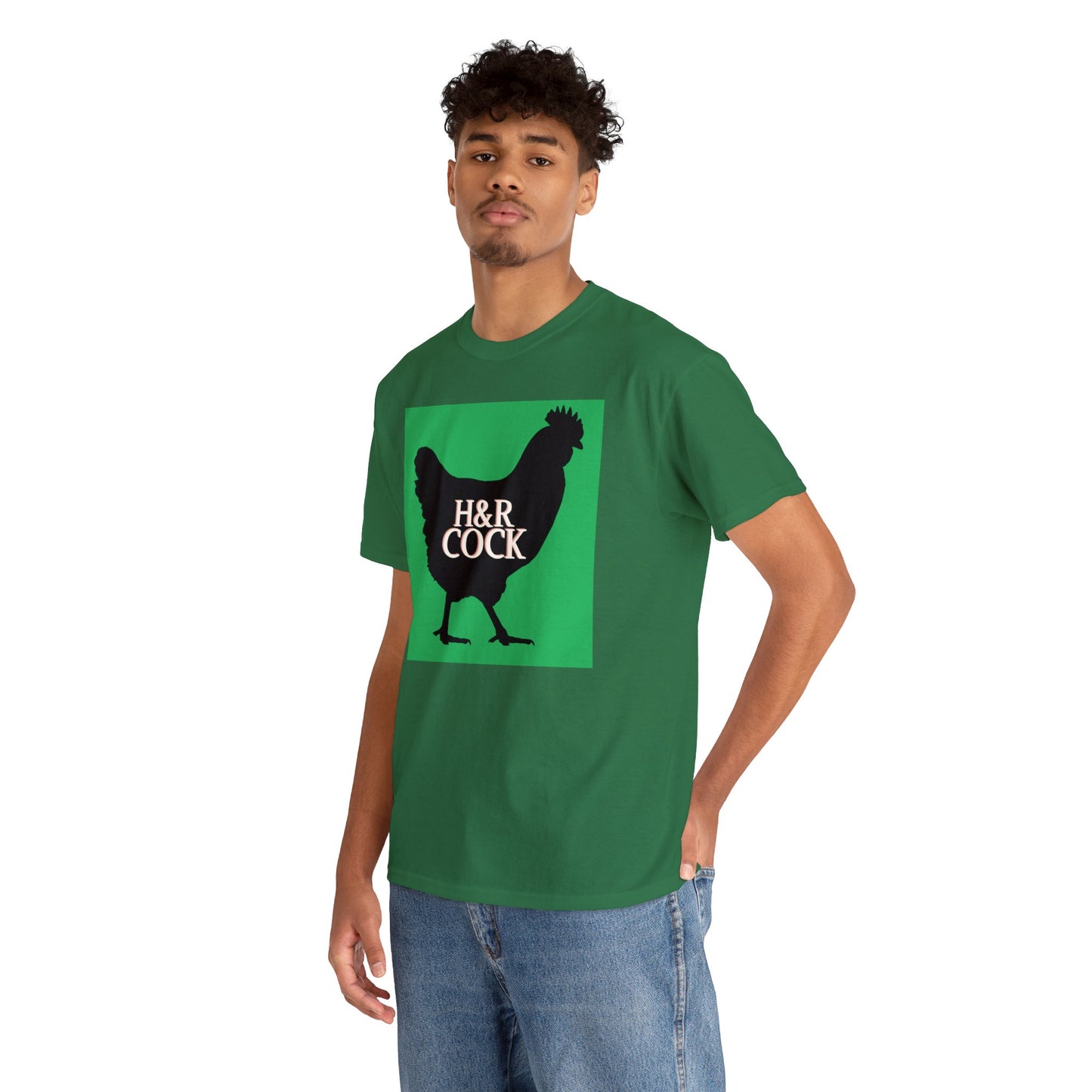 HR-A 3 Green Unisex Heavy Cotton Tee