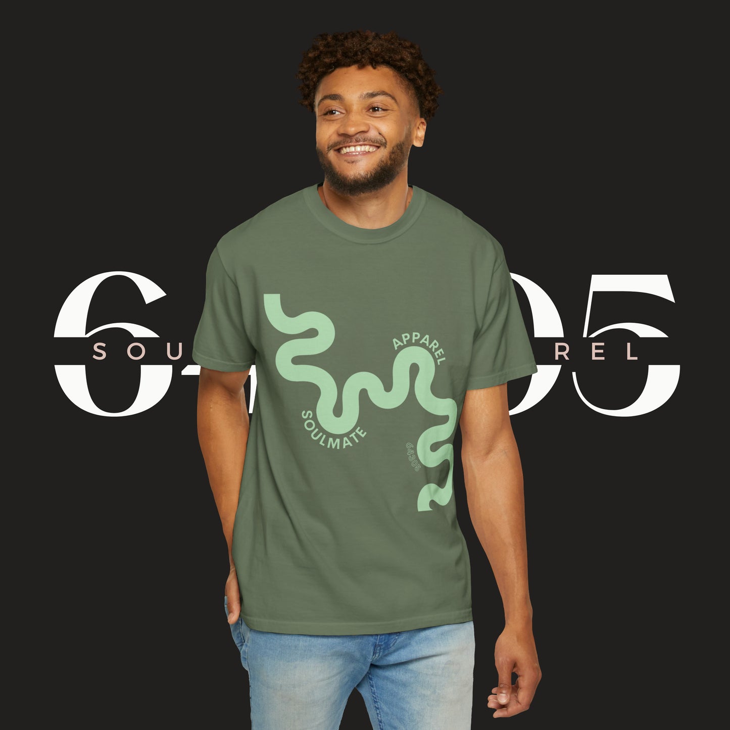 Soulmate Apparel Sage Meander Tee